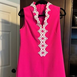 Vince Camuto Barbie pink spring/summer dress.  Wear to the office or to go out!